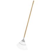 Sealey Lawn Rake with Long Ash Handle &amp; Stainless Steel Tines GTWH010
