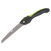 Sealey Folding Pruning Saw with Soft Grip Handle, 2 Cutting Positions &amp; Carbon Steel Blade, 233mm GTSG006