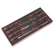 Sealey Premier Screwdriver Set with Tool Tray 8pc TBT53 image