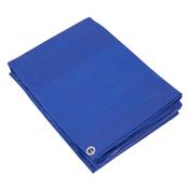 Sealey Lightweight PE Tarpaulin 6.10 x 12.19m - Blue TARP6012