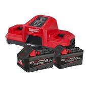 Milwaukee M18 6.0Ah Forge Batteries &amp; Dual Super Charger Kit