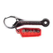 Milwaukee 7 in 1 Micro Ratchet 1/4" Hex (7pc) 4932498792