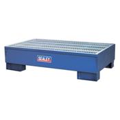 Sealey Steel Barrel Bund/Spill Pallet 1340 x 800 x 335mm DRP10 image