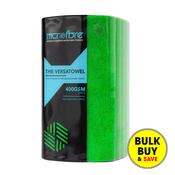 Edgeless Microfibre Versatowel Cloths 40 Pack 400Gsm Green image