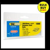 Tacwise 18G/40mm Stainless Steel Brad Nails, Pack of 1000 1511 image