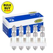 Ring 12v C5W Festoon Bulb for Interior &amp; Number Plate (Pack of 10) R239 image