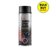 ProMatic 400ml Bumper Spray Black Aerosol BSB400