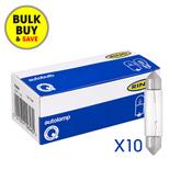 Ring 12v 10W Festoon Interior Bulb (Pack of 10) R264