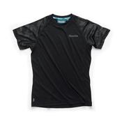 Makita Workwear Ladies Fit Tech T-Shirt, Black Colour image
