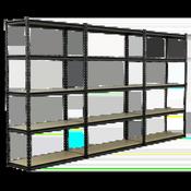 Sealey Racking Unit with 5 Shelves 220kg Capacity Per Level - Set of 3 AP1200RCOMBO1 image