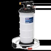 Sealey 4L Manual/Air Vacuum Oil &amp; Fluid Extractor Pump TP6900 image