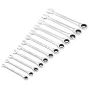 Draper 12 Piece Ratchet Combination Spanner Set 27689 image
