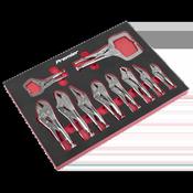 Sealey Premier Locking Pliers Set with Tool Tray 10pc AK6802 image