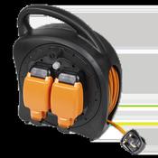 Sealey 30m Weatherproof Extension Reel with Thermal Trip 2 x 230V GCR30 image