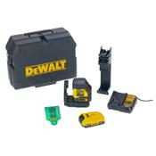 DeWalt DCLE34021D1-GB 18v XR Compact Green Cross Line Laser image