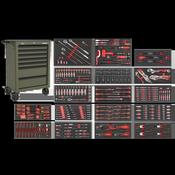 Sealey Superline PRO Rollcab 7 Drawer with 305pc Tool Kit - Khaki SPTCOMBO4K