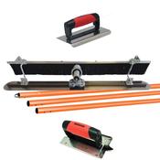 Bullfloat Kit Fresno With Brush and FREE Groover &amp; Edger Trowels