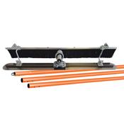 4FT Fresno Bullfloat Kit with Brush &amp; Bracket