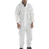 Beeswift Disposable Coverall Microporous Type 5/6 White