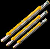 Australian 1.5m, 2.1m &amp; 3m Aussie Concrete Screeds with Built-In Spirit Level (Pack of 3)