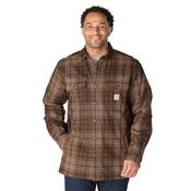 Hubbard Plaid Shirt Jacket Dark Clove image