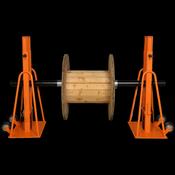 Hydraulic Cable Drum Lifting Jacks 3T Rated With Spindle Bar image