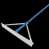 Kraft 24 Magnesium Asphalt Rake with 7 Foot Handle image