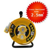 Power 25m 110V 2.5mm² Cable Reel image