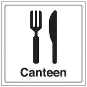 SITE SIGN "CANTEEN" 600 X 400