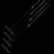 Spear &amp; Jackson Tubular Steel Tarmac Rake (Pack of 4) image