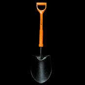 Bear Insulated Carbon Steel Solid Socket Round Mouth Shovel / General Service Shovel image