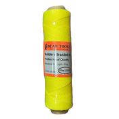 Bear Nylon Braided Masons Line 76m (250ft) x 1mm Yellow