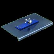Kraft 9" x 4" with 1/2" Radius 2-Way Blue Steel Walking Edger image