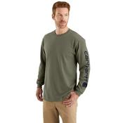 Dearborn Relaxed LS Sleeve-Logo T-Shirt Dusty Olive image