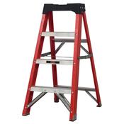 Fiberglass Electra Single-Sided Stepladder 5 steps + TopCoat image