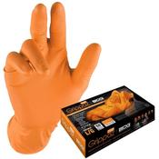 Grippaz Nitrile/Mechanics Glove Orange XL (Box of 50) image