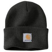 Knit Cuffed Beanie Black image