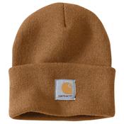 Knit Cuffed Beanie Brown image