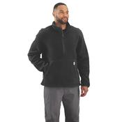 Loose Fit Fleece Pullover Black image