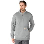 Marquette 1/4-Zip Mock-Neck Sweatshirt Heather Grey image