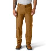 Relaxed Straight Rugged Flex™ Duck Double-Front Trousers Brown image