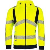 SYNQ® Highlight Yellow Zip-Up Hi-Vis Hoodie