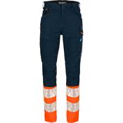 SYNQ® Qlear Hi-Vis Orange Service Trousers with Stretch Zones Class 1 image