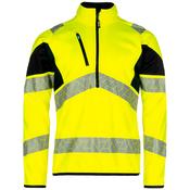 SYNQ® Wellit Yellow Hi-Vis Sweatshirt Half-Zip