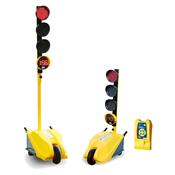 Set of 2 Tempo Temporary Traffic Lights - with Remote Control and Countdown Timer image