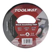 Toolway Black Insulating Tape 19mm x 20m