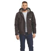 Washed Duck Bartlett Jacket Dark Brown image