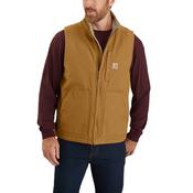 Washed Duck Mock-Neck Gilet Brown image