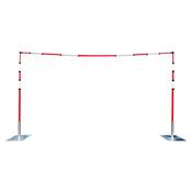 Goalposts Height Restriction Barriers with Steel Base &amp; Crossbar
