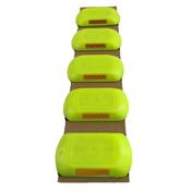 Temporary Reflective Road Studs (Cats Eyes) - Strip of 5